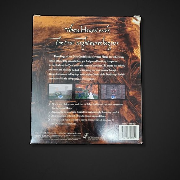 Deathkings of the Dark Citadel Big Box PC Game Retro - Picture 2 of 9